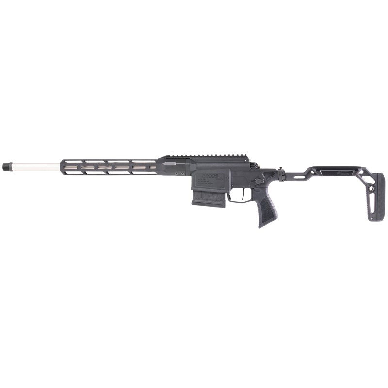 Sig Sauer CROSS30816BTRX Cross Trax 308 Win 51 16 Threaded Barrel Black 11.50 Skeletonized MLok Handguard Minimalist Folding Sto