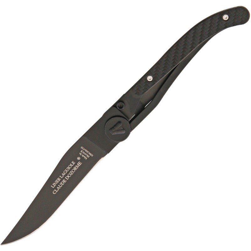 Laguiole Linerlock Black CF