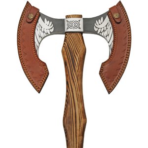 Double Raven Bearded Axe