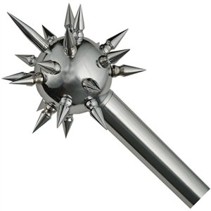 Silver Mace Ball Spike