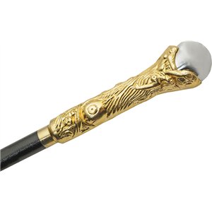 Gold Wizard Sword Cane