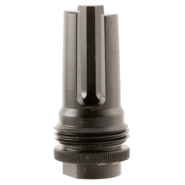 SilencerCo AC1561 ASR Flash Hider Black Steel with 13.5x1 LH tpi Threads for 9mm