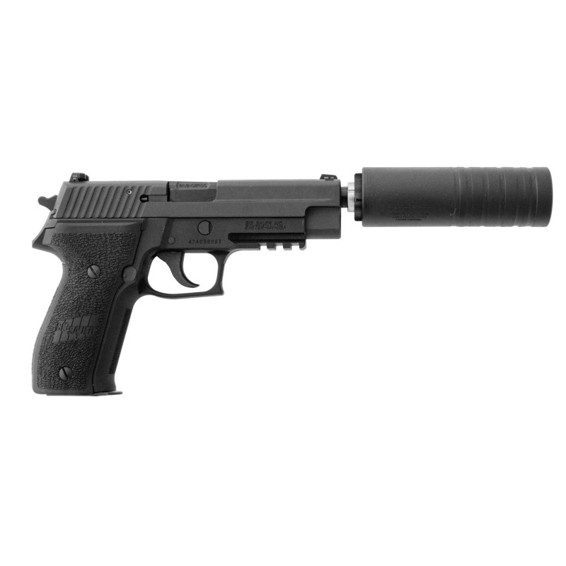 SilencerCo SU1544 Omega 9K 9mm Luger 1.48 Black CobaltStainless Steel