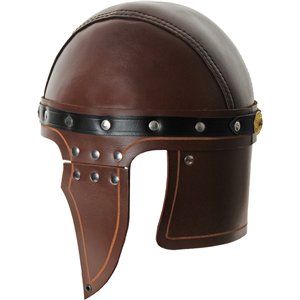 Leather Roman Helmet