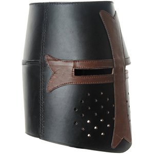 Leather Crusader Helmet