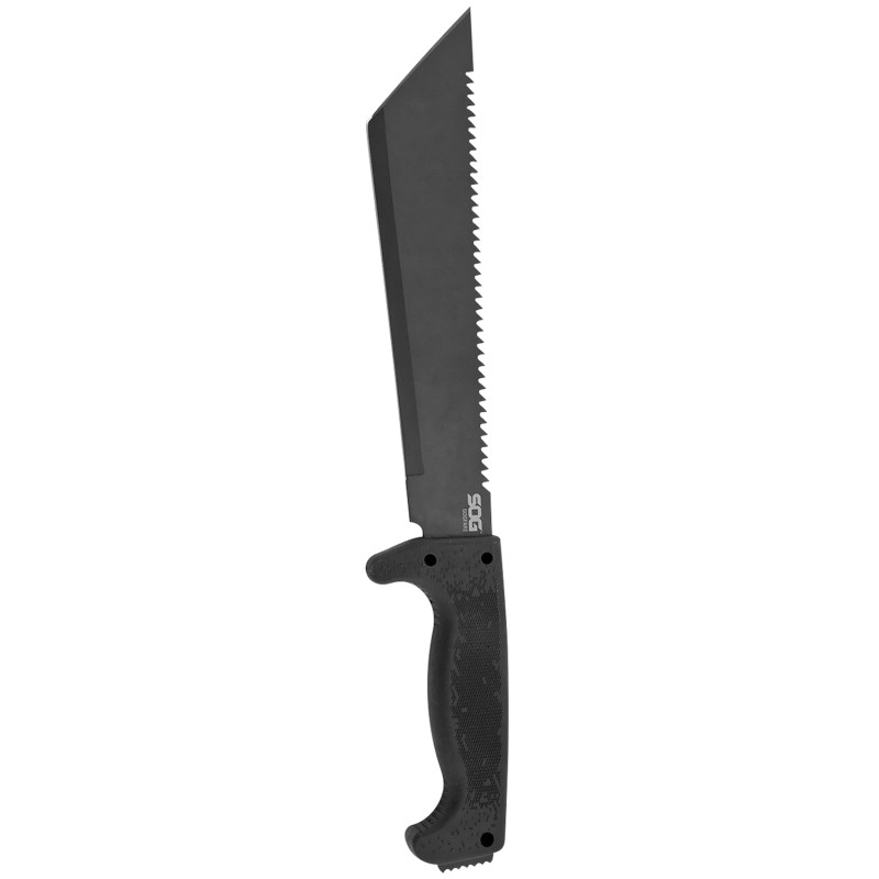 S.O.G SOGMC04N SOGfari  10 Black Hardcased 3Cr13MoV SS Blade Black Kraton Handle 16 Long Includes Sheath