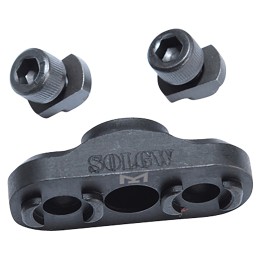 Sons Of Liberty Gun Works 4140SOCKET 4041 Steel QD MLok Sling Socket  Black