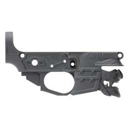 Spikes STLB630 Rare Breed Samurai Stripped Lower Receiver MultiCaliber 7075T6 Aluminum Black Anodized for AR15