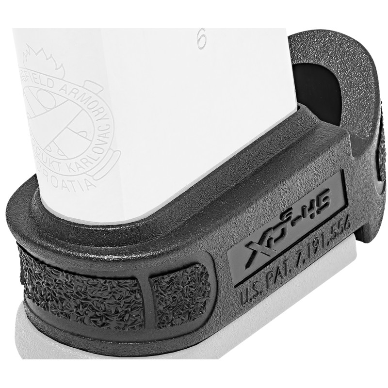 Springfield Armory XDG5005 Mag Sleeve  made of Polymer with Black Finish  1 Piece Design for 45 ACP Springfield XD Mod.2 Magazin