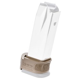 Springfield Armory XDG5003FDE Mag Sleeve  9mm Luger 40 SW Compatible w Springfield XD Mod.2 Mags Flat Dark Earth Polymer