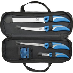 Cuda 6pc Knife/Sharpener Set