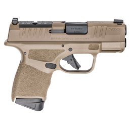 Springfield Armory HC9319FOSP Hellcat MicroCompact OSP 9mm Luger 3 111 131 Flat Dark Earth Flat Dark Earth Cerakote Steel Slide 