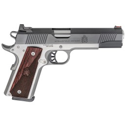 Springfield Armory PX9121L 1911 Ronin 10mm Auto 81 5 Stainless Match Grade Steel Barrel Blued Serrated Carbon Steel Slide Stainl