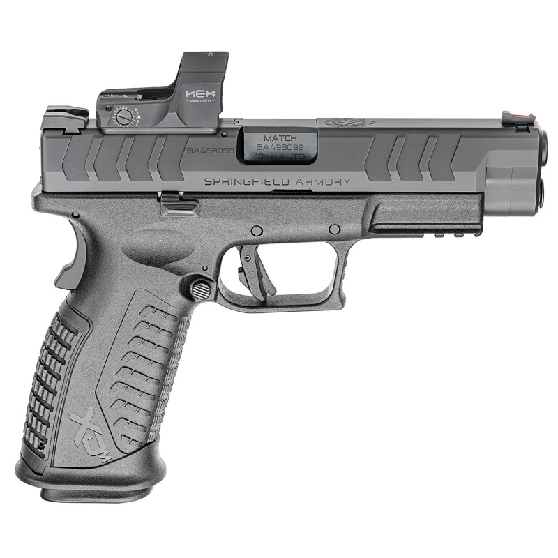 Springfield Armory XDME94510BHCOSPD XDM Elite OSP 10mm Auto 161 4.50 Barrel Black Polymer Frame wPicatinny Acc. Rail Optic Ready