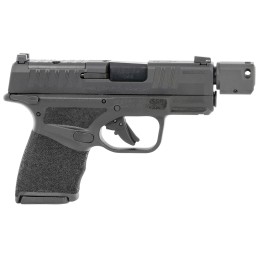 Springfield Armory HC9389BTOSPMSLC Hellcat MicroCompact OSP 9mm Luger 3.80 ThreadedCompensated 101 Black Polymer Frame SerratedO