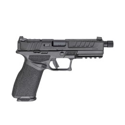 Springfield Armory ECT9459B3D Echelon  9mm Luger 171201 5.28 Threaded Barrel Black Optic Cut Serrated Slide Polymer Frame with P