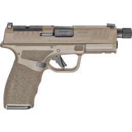 Springfield Armory HCP9449FTOSP Hellcat Pro OSP 9mm Luger 171151 4.40 Black Melonite Hammer Forged Threaded Barrel Flat Dark Ear