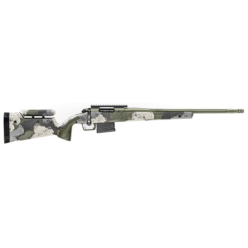 Springfield Armory BAW9206CMGA 2020 WayPoint  6mm Creedmoor 51 20 Evergreen Camo Hybrid Profile wAdjustable Cheek Comb Stock Mil