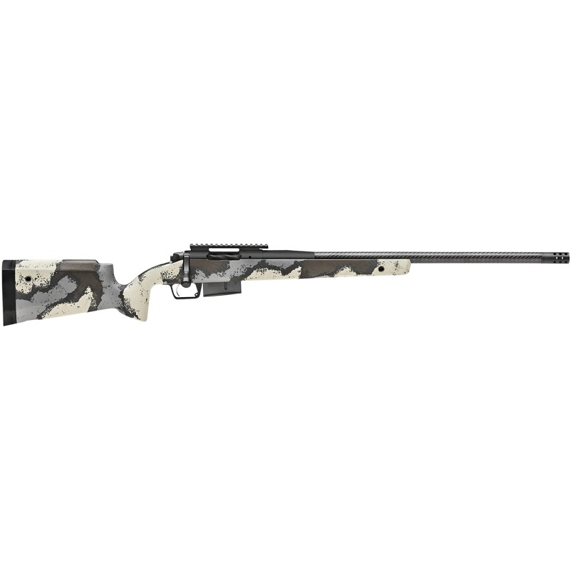 Springfield Armory BAW92465PRCCFD 2020 WayPoint  6.5 PRC 31 24 CF Ridgeline Camo Hybrid Profile wMLOK Stock Desert Verde Cerakot