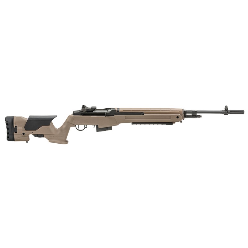 Springfield Armory MP9220 M1A Loaded Precision 308 Win 101 22 National Match Carbon Steel Barrel Black Parkerized Rec Flat Dark 