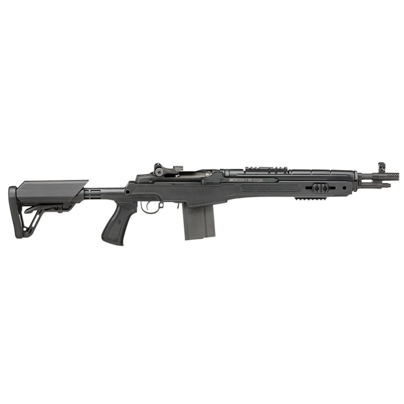 Springfield Armory AA9611 M1A SOCOM 16 CQB 7.62x51mm NATO 101 16.25 Carbon Steel Barrel Black Parkerized Rec Black 5 Position Ar