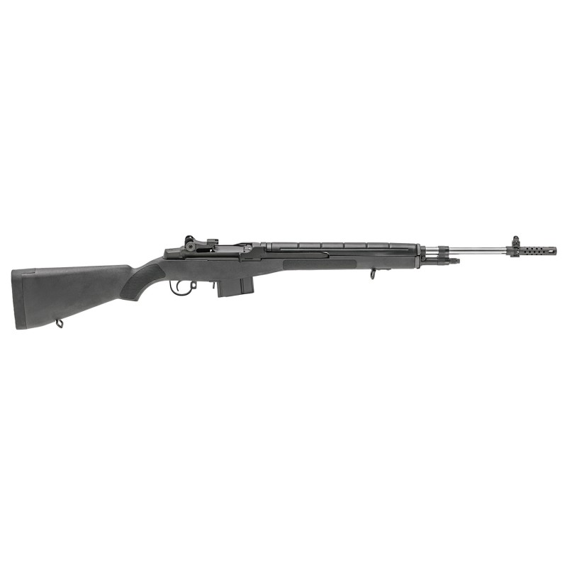 Springfield Armory MA9826C65CA M1A Loaded CA Compliant 6.5 Creedmoor 101 22 Stainless Medium National Match Barrel Black Parkeri