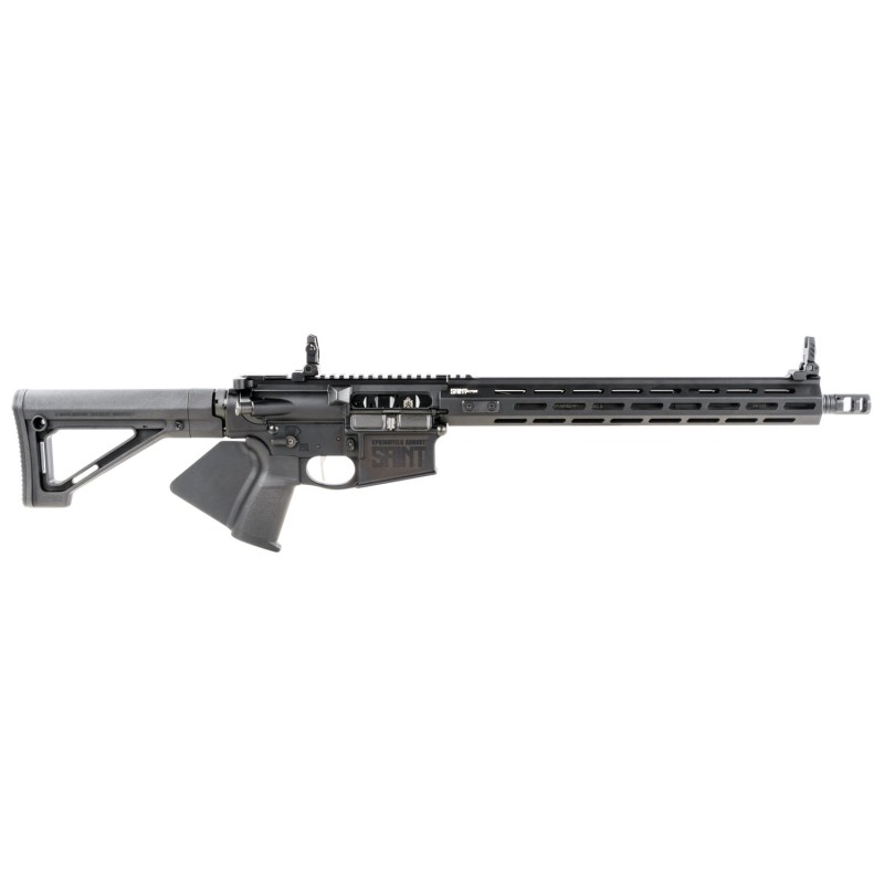 Springfield Armory STV916308BCA Saint Victor CA Compliant 308 Win 16 101 Black Hard Coat Anodized Bravo Company 6Position Stock