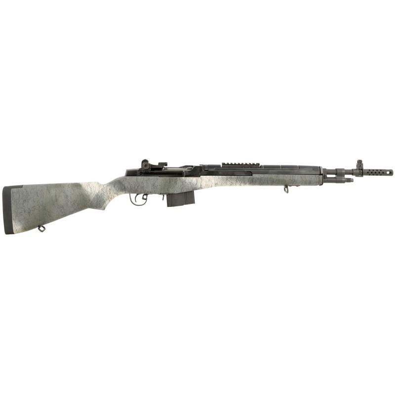 Springfield Armory AA9112 M1A Scout Squad Sports South Exclusive 308 Win 101 18 Black Cerakote Steel Barrel Picatinny Rail Steel