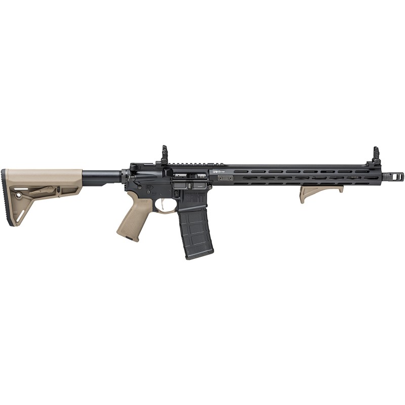 Springfield Armory STV916556FP SAINT Victor 5.56x45mm NATO 301 16 Black Rec FDE Magpul Furniture FlipUp Sights Includes Magpul A