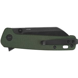 Penguin Button Lock Blk Green