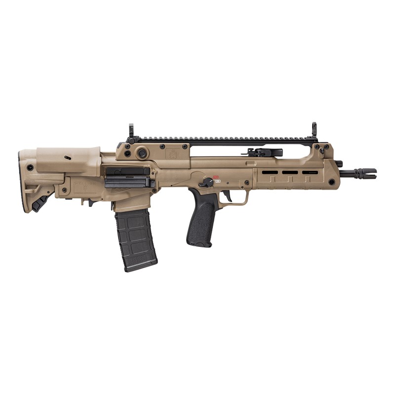 Springfield Armory HL916556F Hellion Bullpup 5.56x45mm NATO 301 16 FDE 4 Prong Flash Hider 5 Position Adjustable Stock wCheek Ri