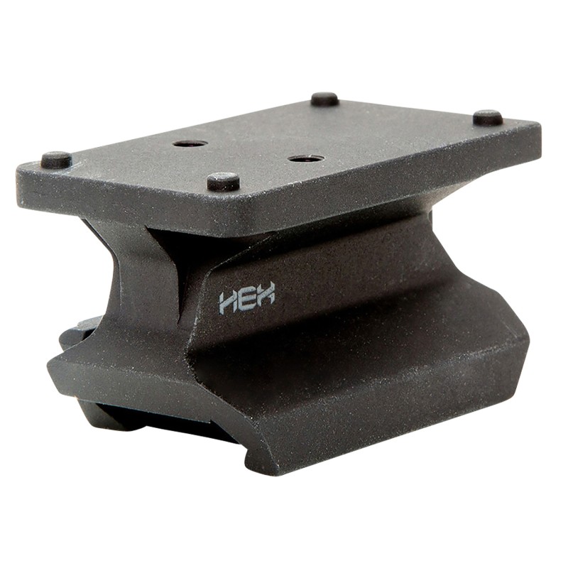 Springfield Armory GE5077MIN13RM Riser Mount  Matte Black Aluminum Picatinny RailSpringfield StandardVortexBurrisDocter Footprin