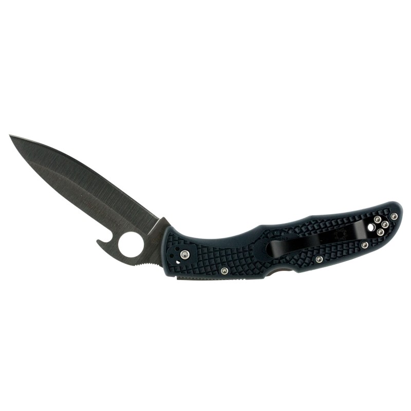 Spyderco C10PGYW Endura 4 Lightweight 3.81 Folding Drop Point Plain VG10 SS BladeGray FRN Handle Includes Pocket Clip