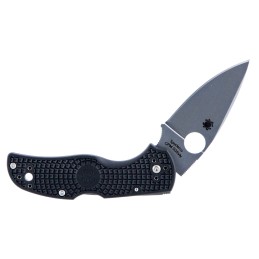 Spyderco C41PBK5 Native 5 Lightweight 2.95 Folding Spear Point Plain CPM S35VN SS Blade Black BiDirectional Texturing FRN Handle