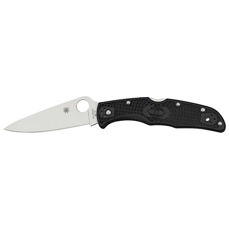 Spyderco C10FPBK Endura 4 Lightweight 3.75 Folding Plain Satin VG10 SS BladePurple BiDirectional Texturing FRN Handle Includes P