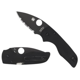 Spyderco C230GPBBK Lil Native  2.42 Folding Plain Black DLC CPM S30V SS BladeBlack Textured G10 Handle Includes Pocket Clip