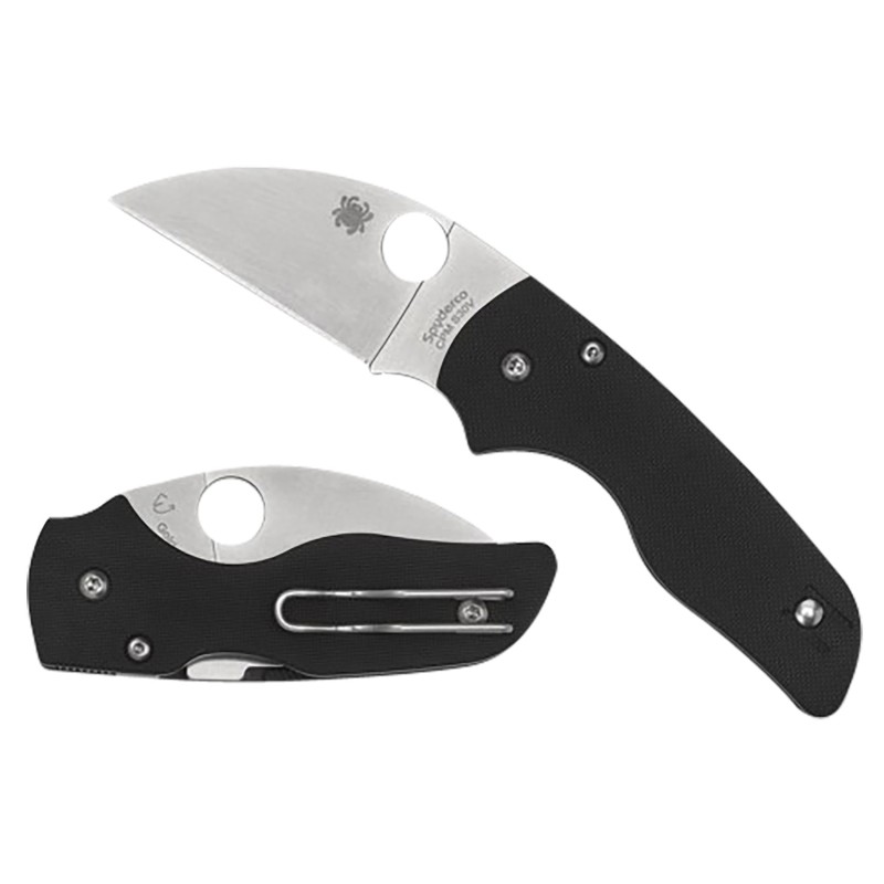 Spyderco C230GPWC Lil Native  2.44 Folding Wharncliffe Plain CPM S30V SS BladeBlack Textured G10 Handle Includes Pocket Clip