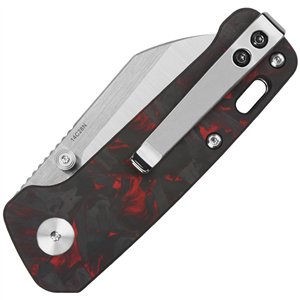Mini Penguin Linerlock Red CF