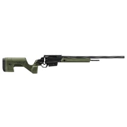 Stag Arms SABR02030001 Pursuit  6.5 PRC 31 22 ThreadedFluted Sporter Black BarrelRec OD Green OEM Hybrid Hunter Stock TriggerTec