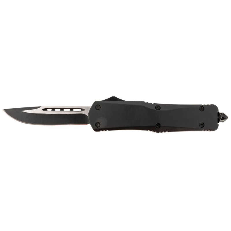 Steel River Knives T624BDP Spartan  3.75 Drop Point BlackSilver 440C SS Blade 5.5 Black Aluminum Zinc Alloy Handle