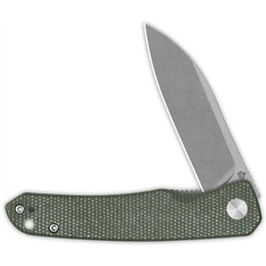 Otter Linerlock Green Micarta