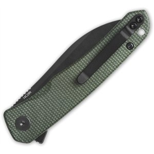 Otter Linerlock Green Micarta