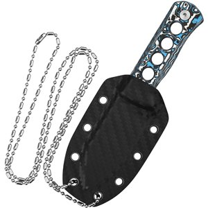 Canary Neck Knife Damascus