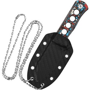 Canary Neck Knife Damascus