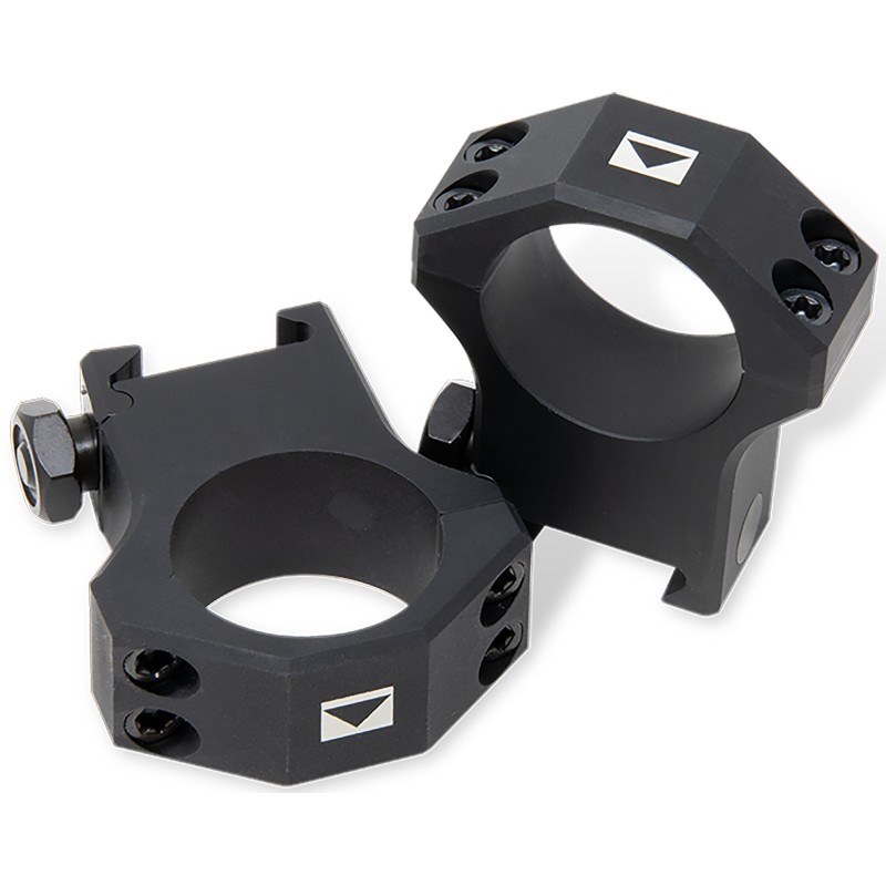 Steiner 5962 TSeries Rings  Matte Black 30mm High