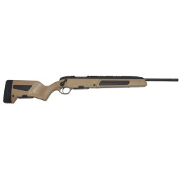 Steyr Arms 263463M Scout  308 Win 51 19 Fluted Black BarrelRec Mud Brown Stock Integrated Base