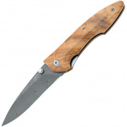 Linerlock Olive Wood