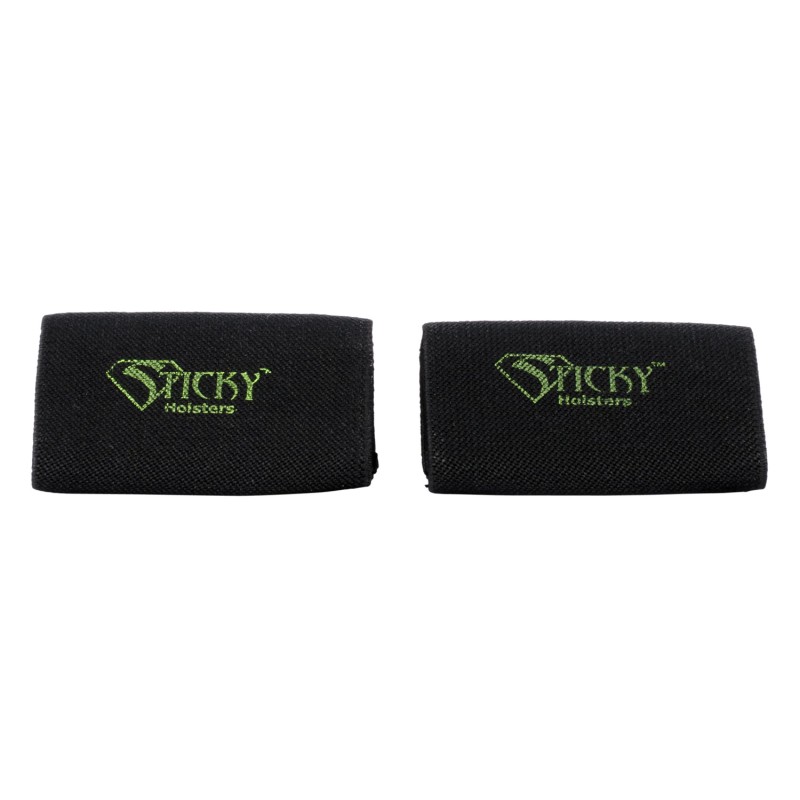 Sticky Holsters BSX2 Belt Slider X2 Black Elastic 2 pk