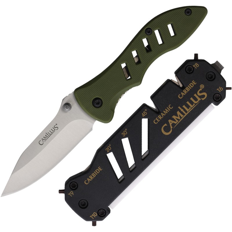 Field Linerlock/SharpenerCombo