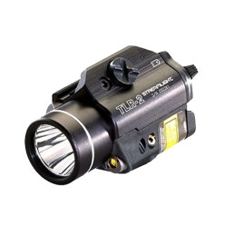 Streamlight 69120 TLR2 Gun Light  Black Anodized 300 Lumens White C4 LEDRed Laser